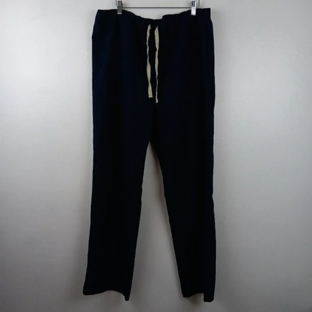 Figs Pisco™ Basic Scrub Navy Blue Pants Size XXL Style FM4500